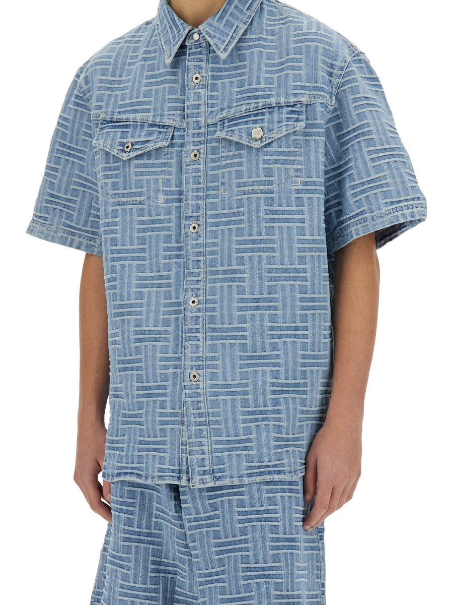 Kenzo Men Denim Shirt - 4