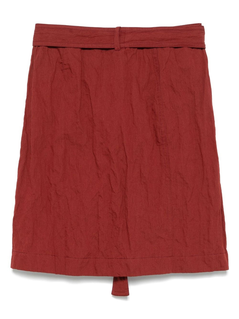 FERRAGAMO wrap mini skirt outlook
