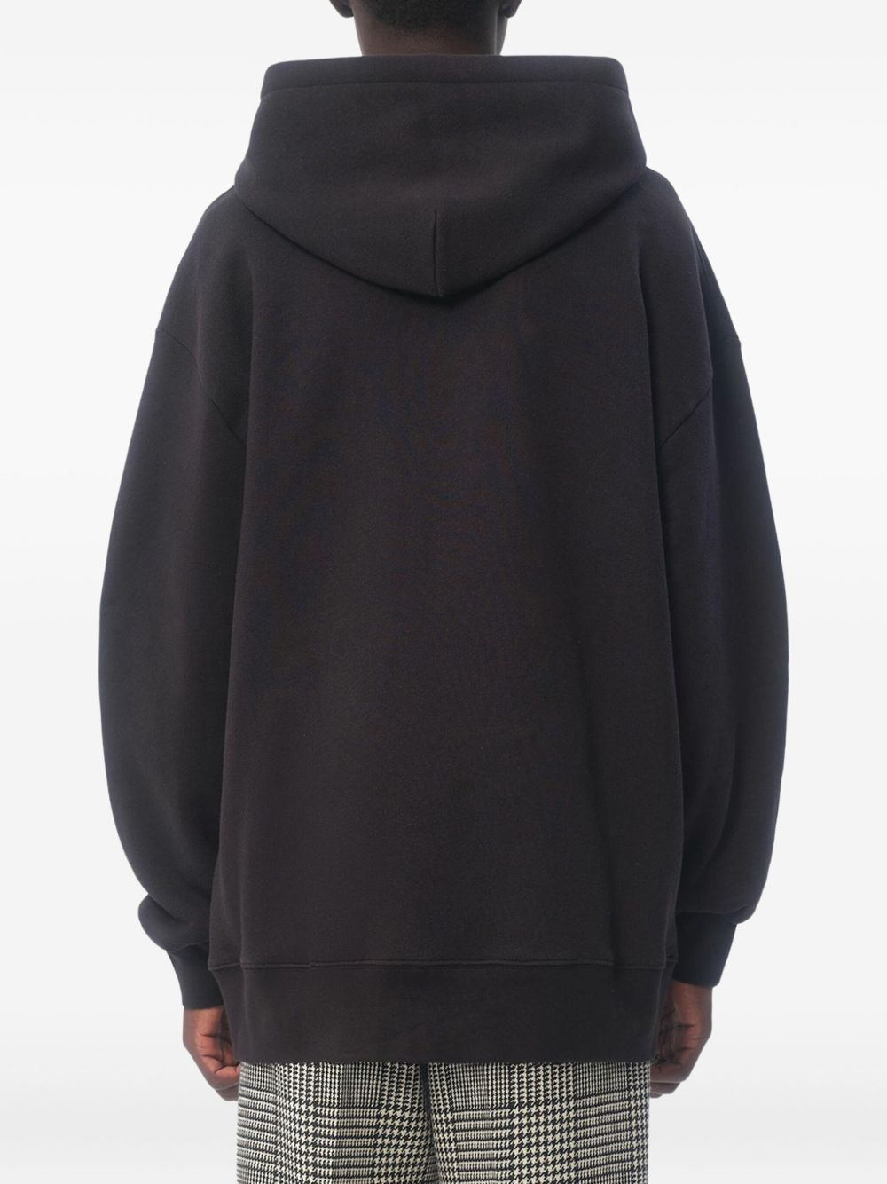 logo print hoodie - 2