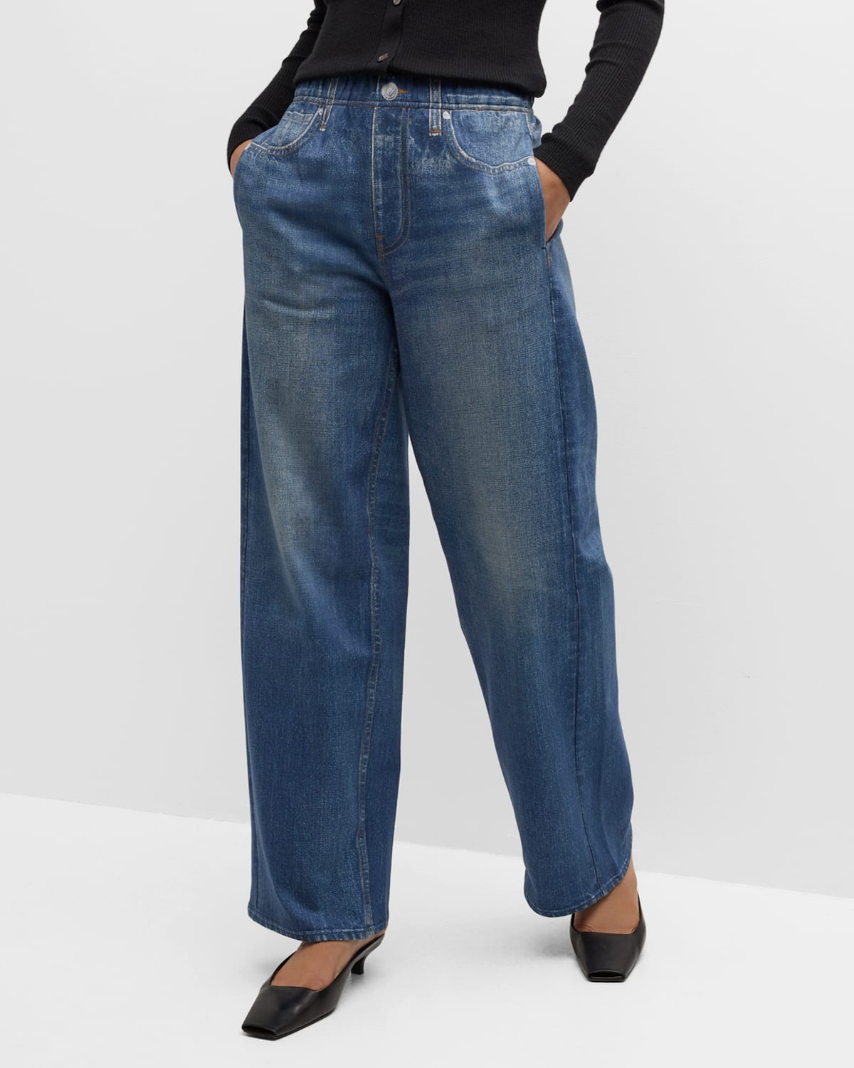 Miramar Wide-Leg Jeans - 7