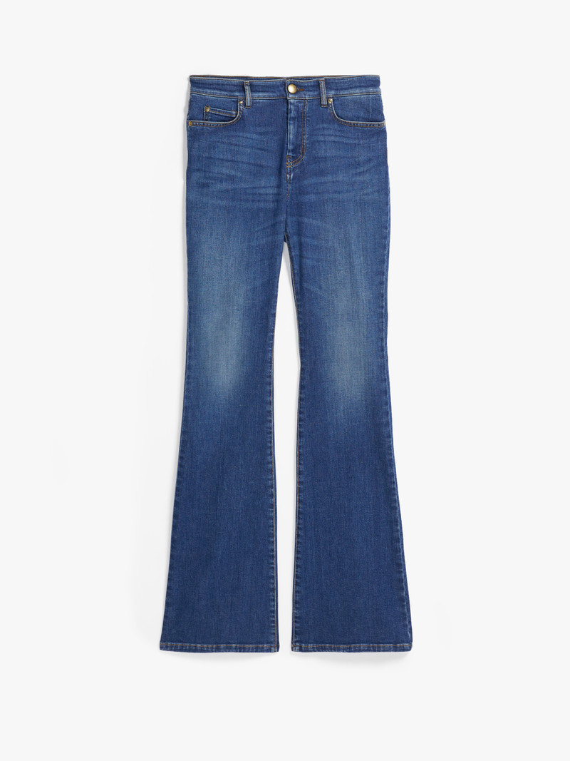 EPOCHE Fit-and-flare denim jeans 1