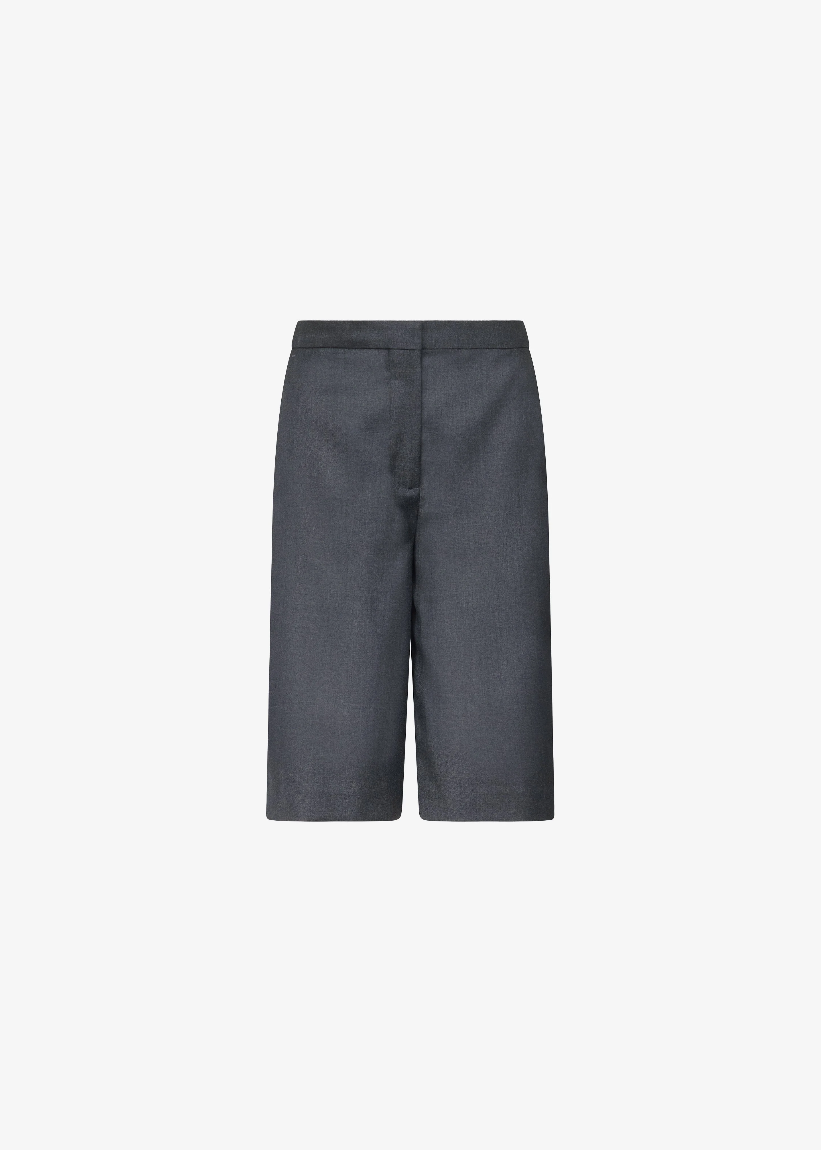 Loulou de Saison Robi Tailored Bermuda - Anthracite Melange - 1