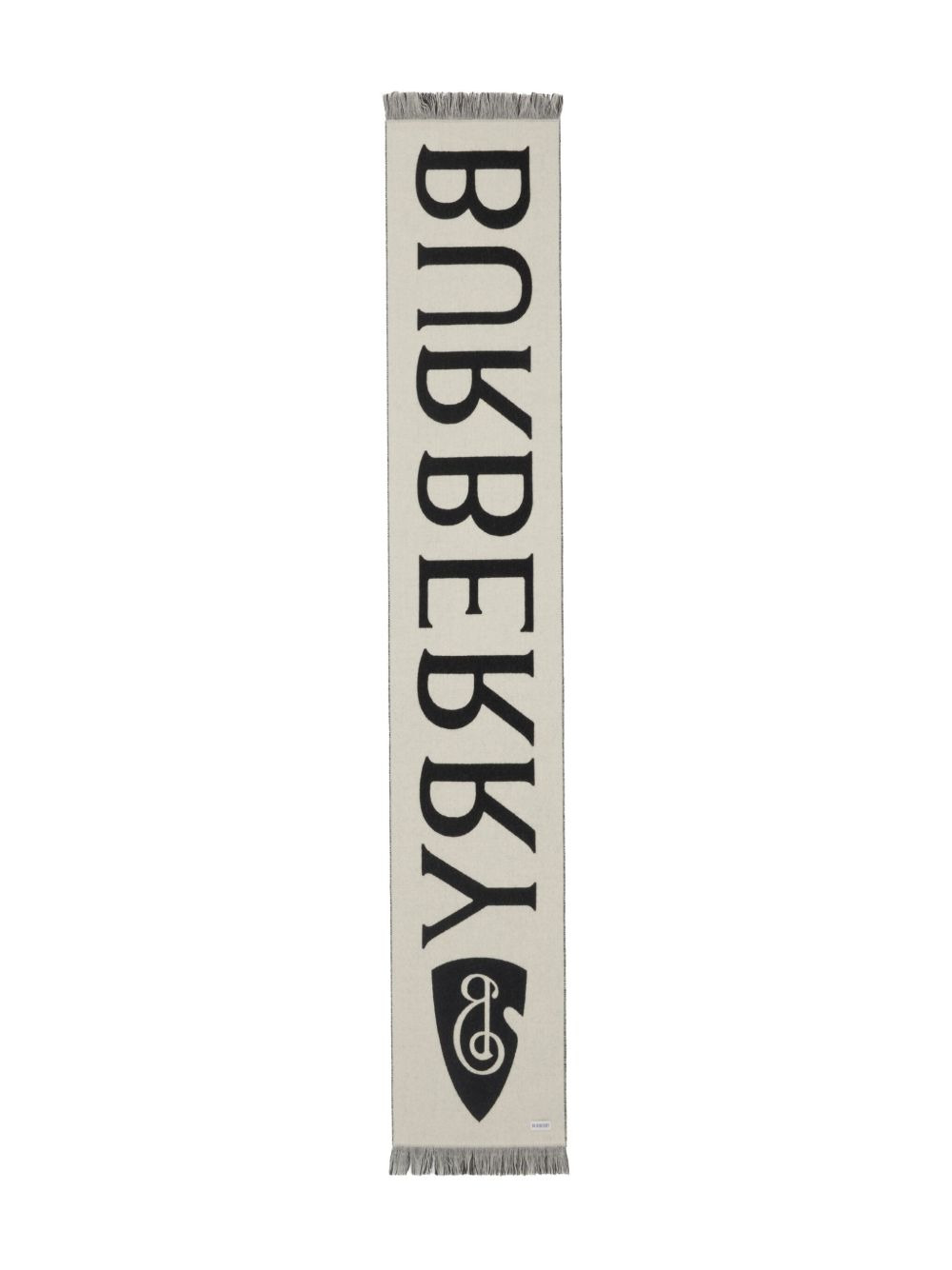 Burberry Men Logo Wool Scarf - 3