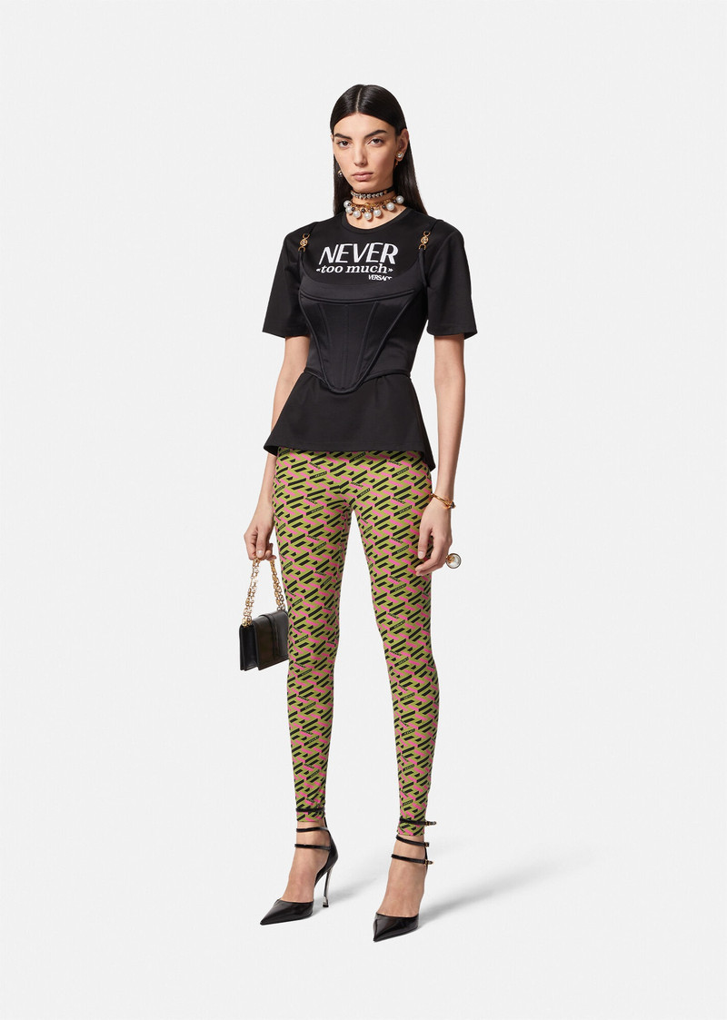 VERSACE La Greca Leggings outlook