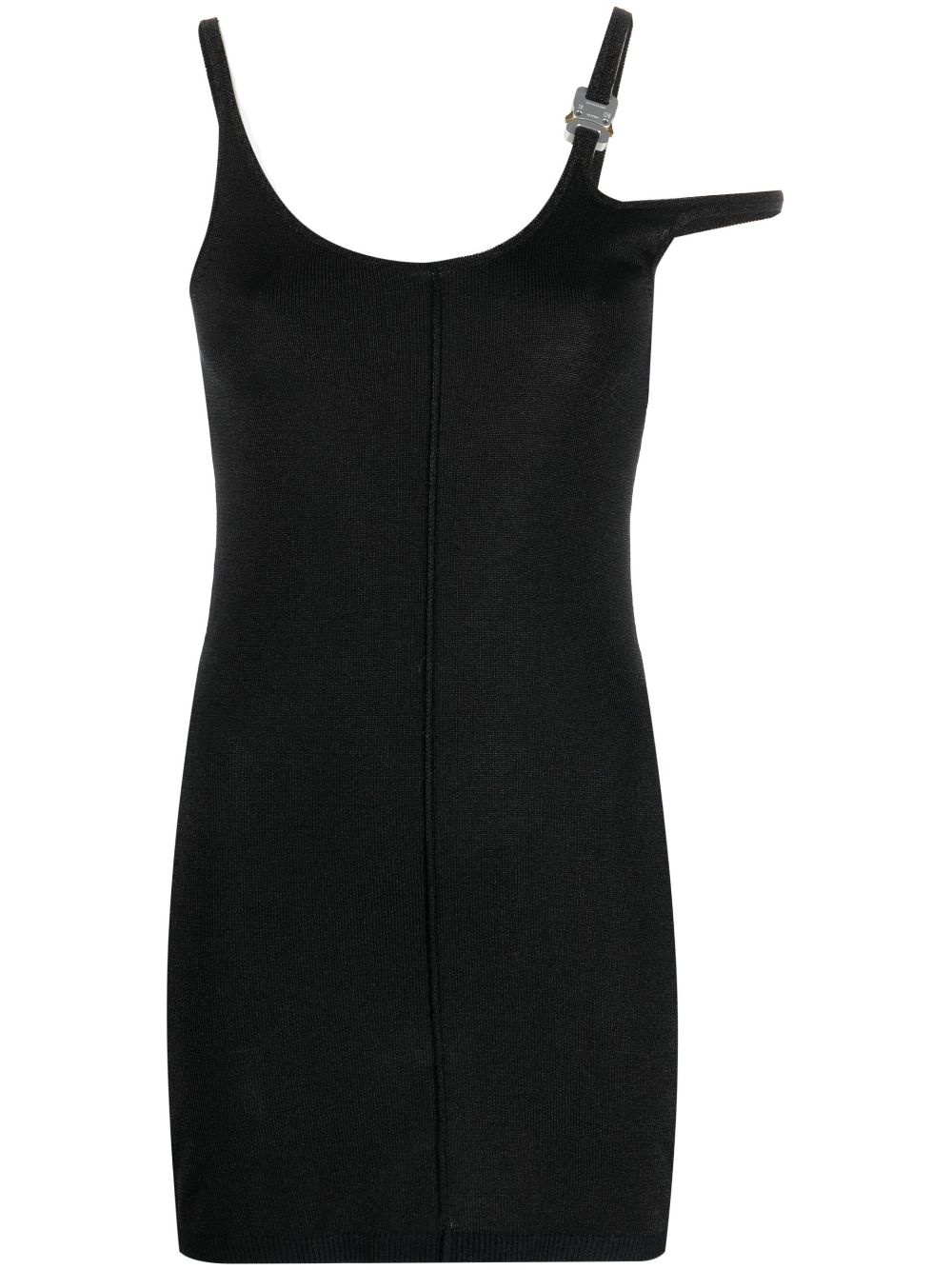 ribbed sleeveless dress - 1