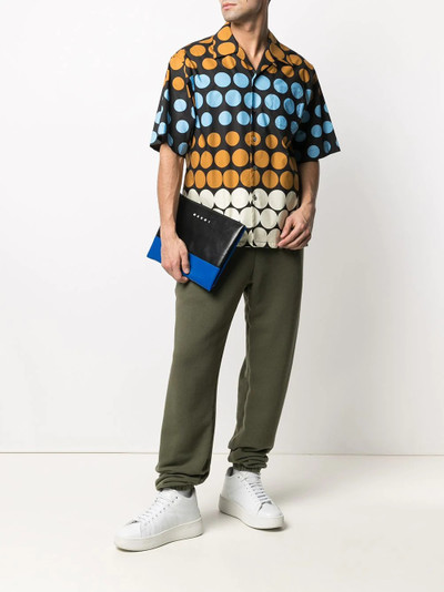 Marni oversized polka-dot print shirt outlook