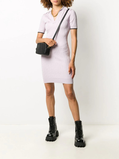 FENDI x Joshua Vides FF-motif knitted dress outlook