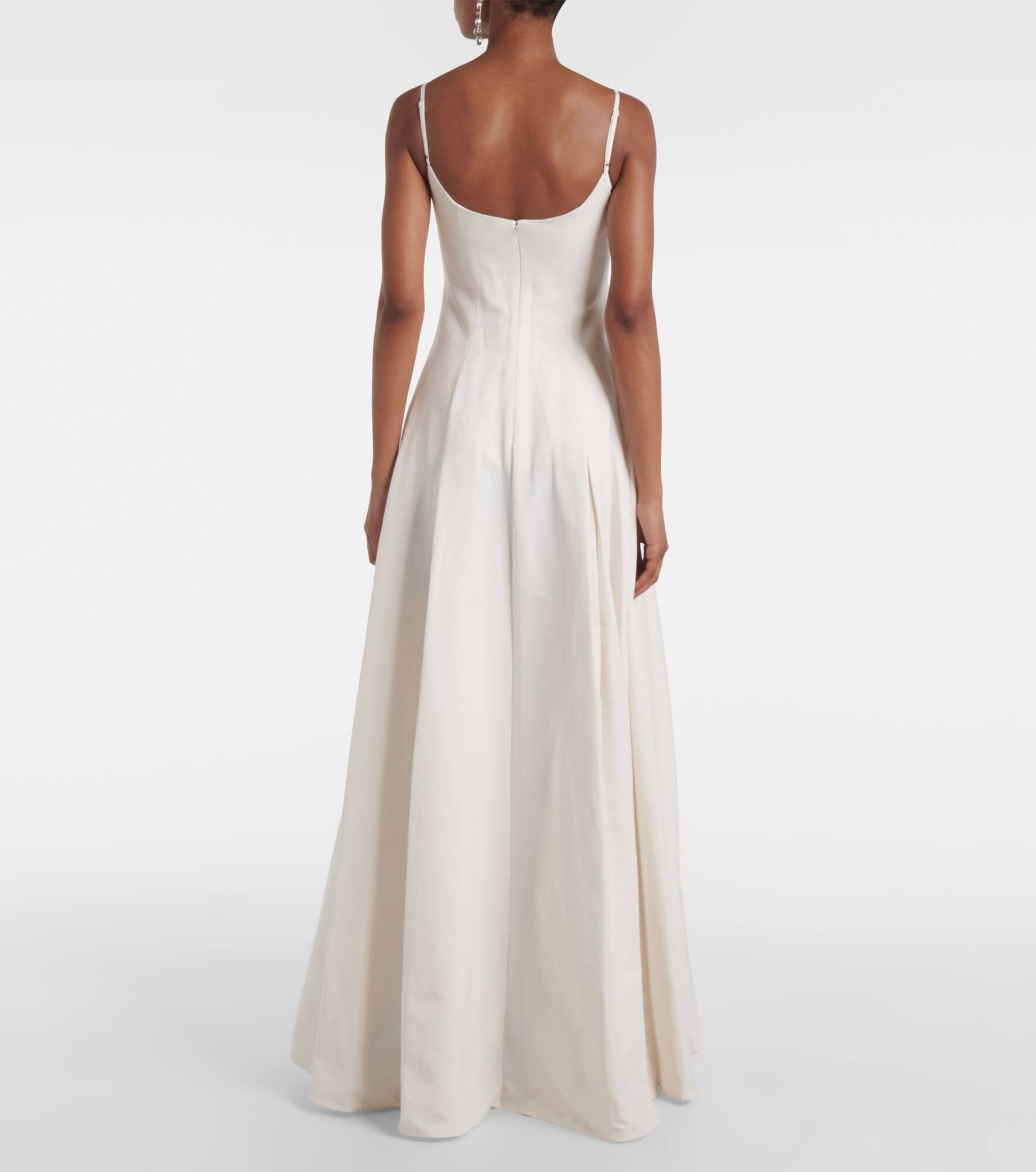 Bridal Joy cotton-blend maxi dress - 3