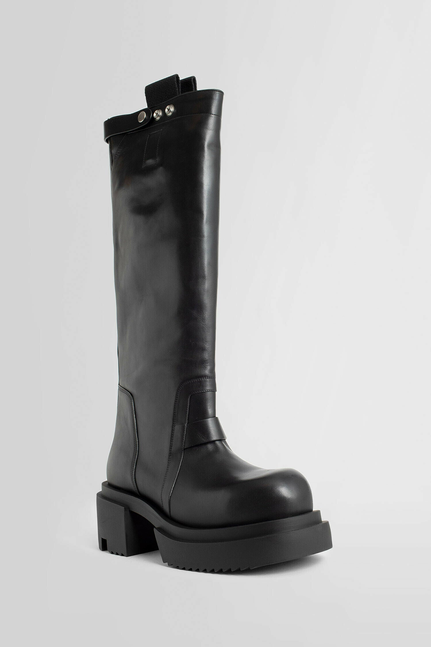 RICK OWENS WOMAN BLACK BOOTS - 2