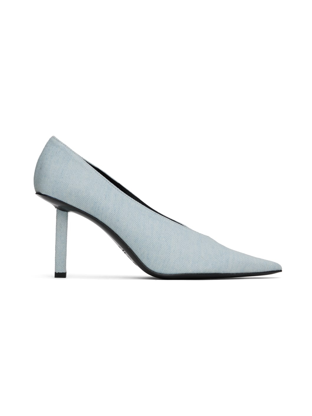 Blue Pointy Heels - 1