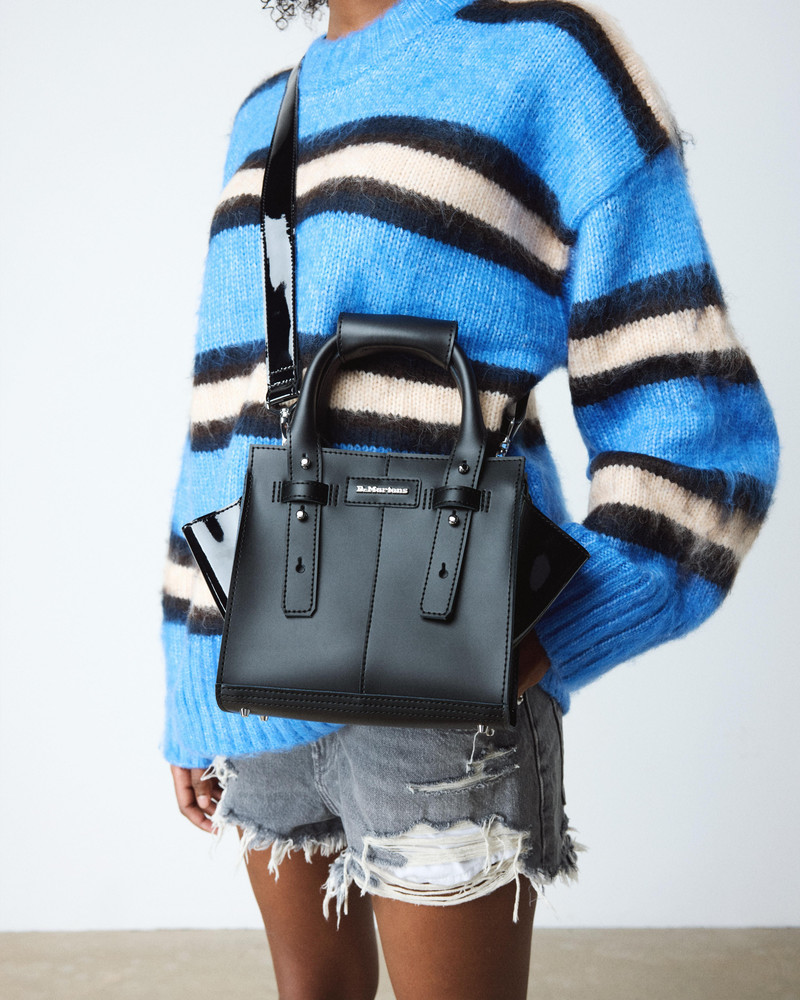 Dr. Martens SMALL LEATHER TOTE BAG Kiev & Patent Lamper Leather Bag outlook