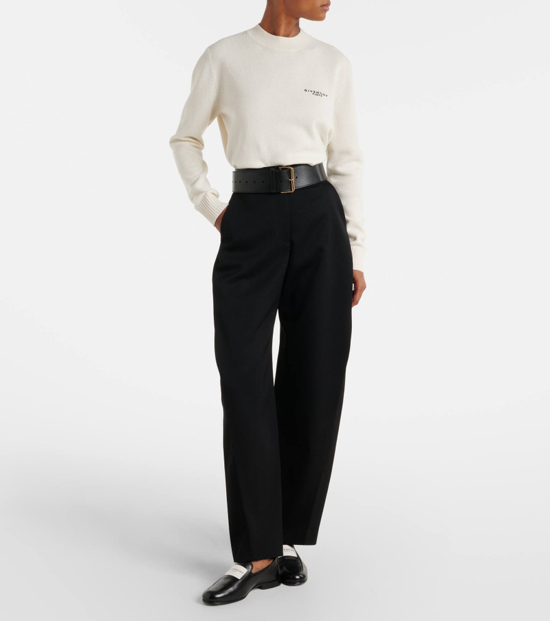 Givenchy Logo wool and cashmere sweater outlook