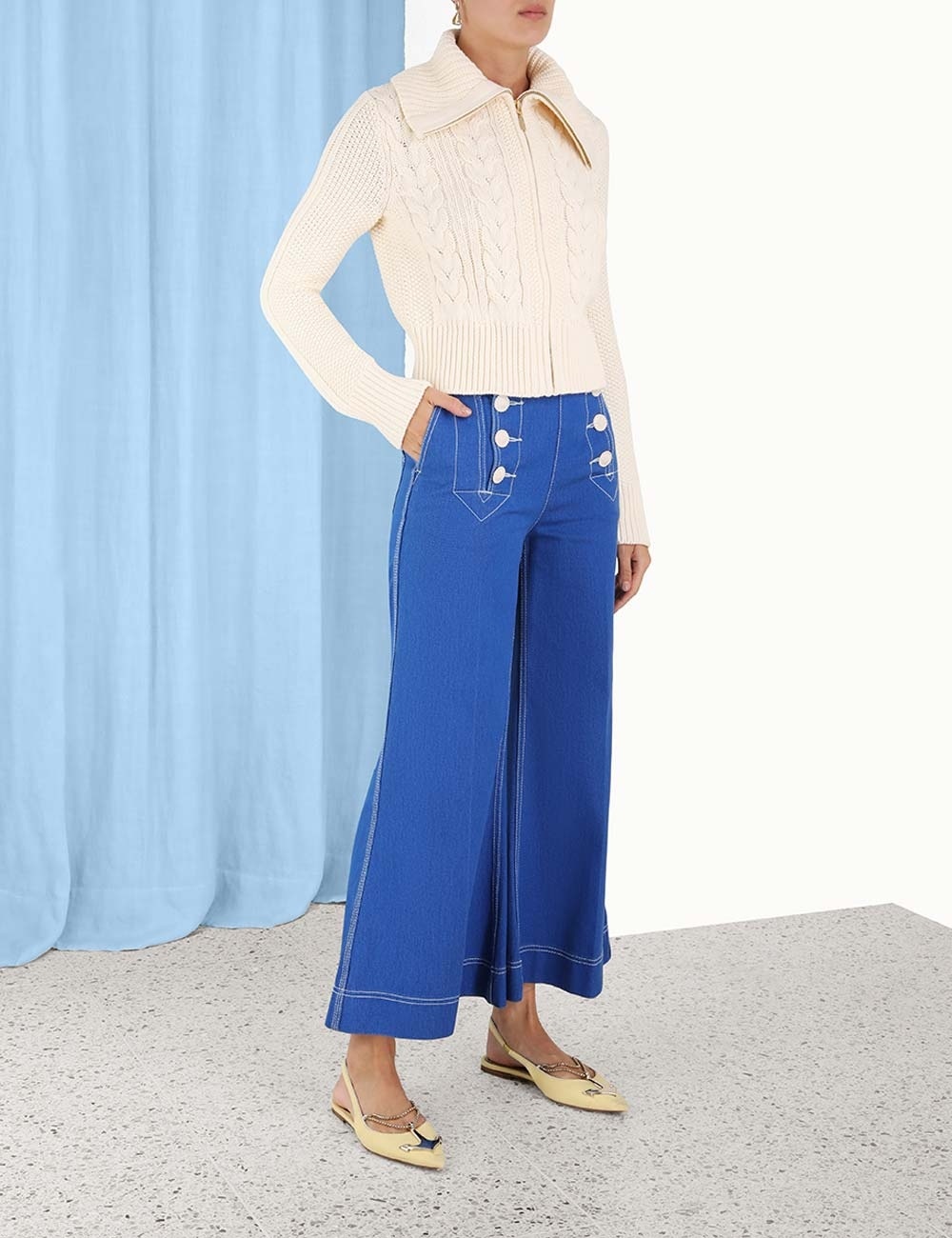 HIGH TIDE ZIP SWEATER - 3