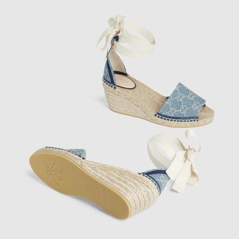 Women's GG platform espadrille 5
