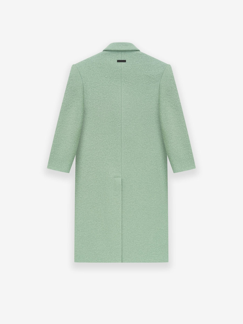 Boiled Wool Double Breasted Overcoat 2