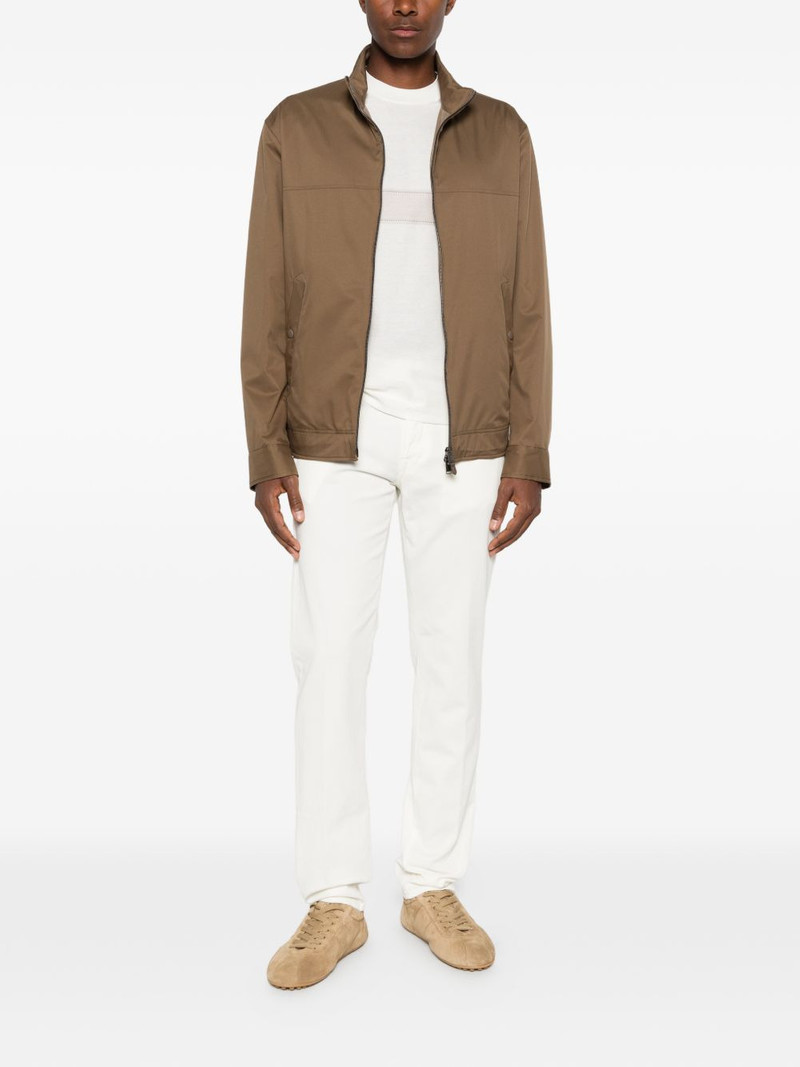 Canali zip-fastening jacket outlook