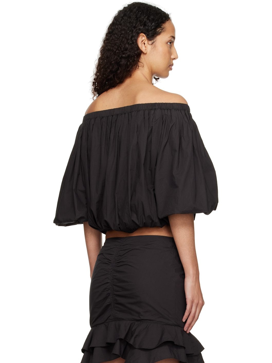 Black Bertille Blouse - 3