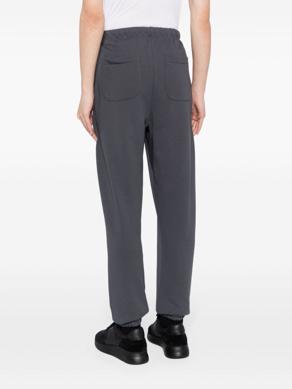 graphic-print cotton track pants - 4