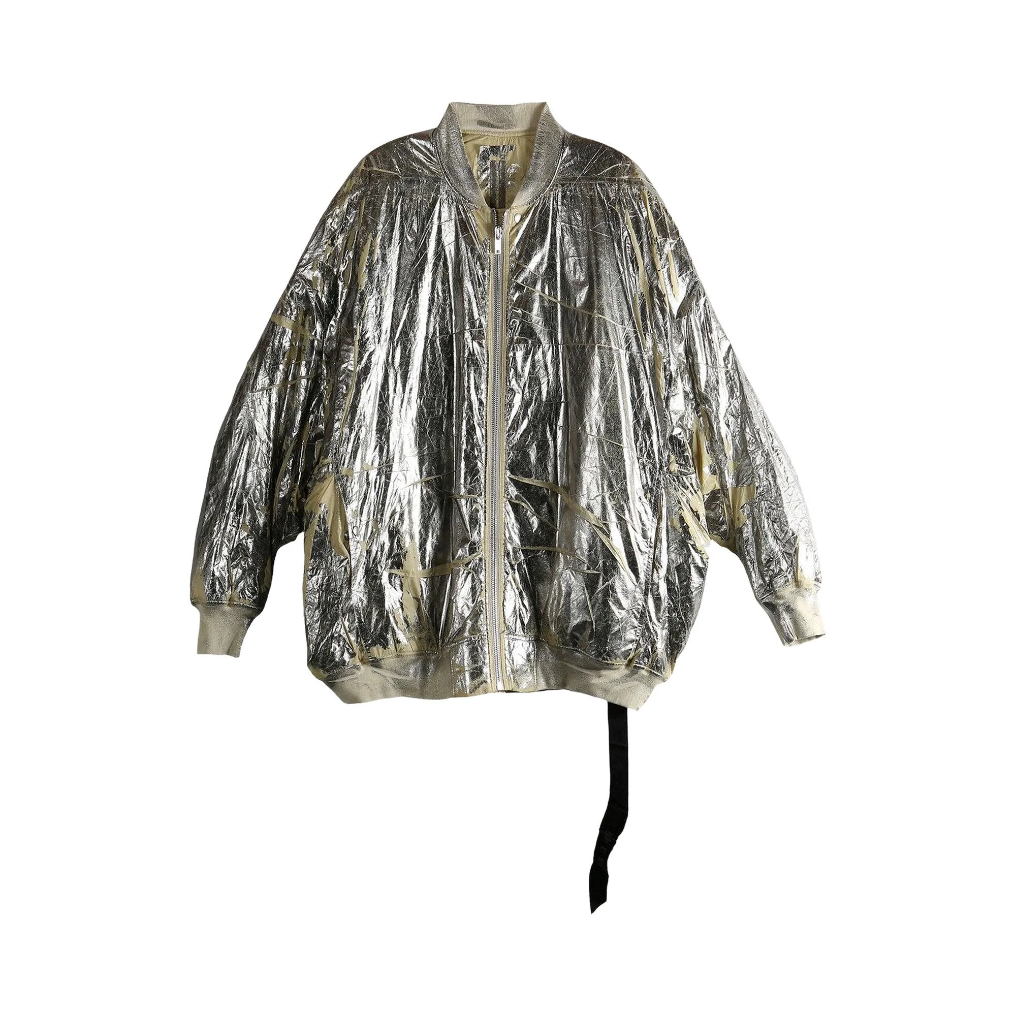 Rick Owens DRKSHDW Bomber Imbottito Jumbo Peter Flight Jacket 'Palladium' - 1