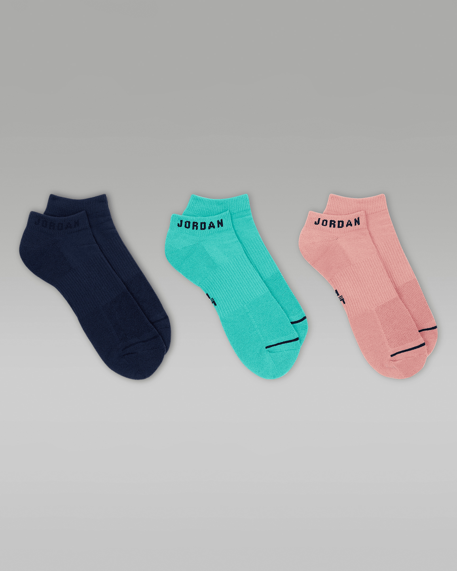 Jordan Everyday No-Show Socks (3 Pairs) - 3