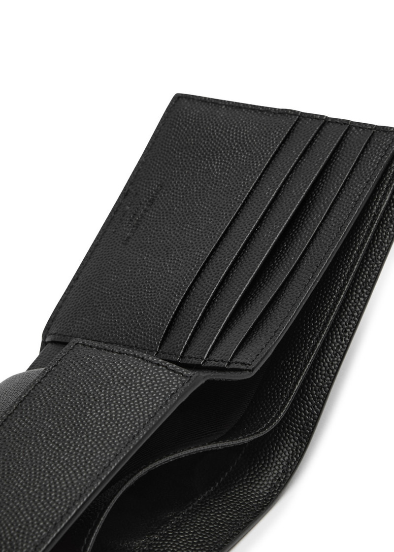 Saint Laurent East/west Pebbled Leather Wallet 3