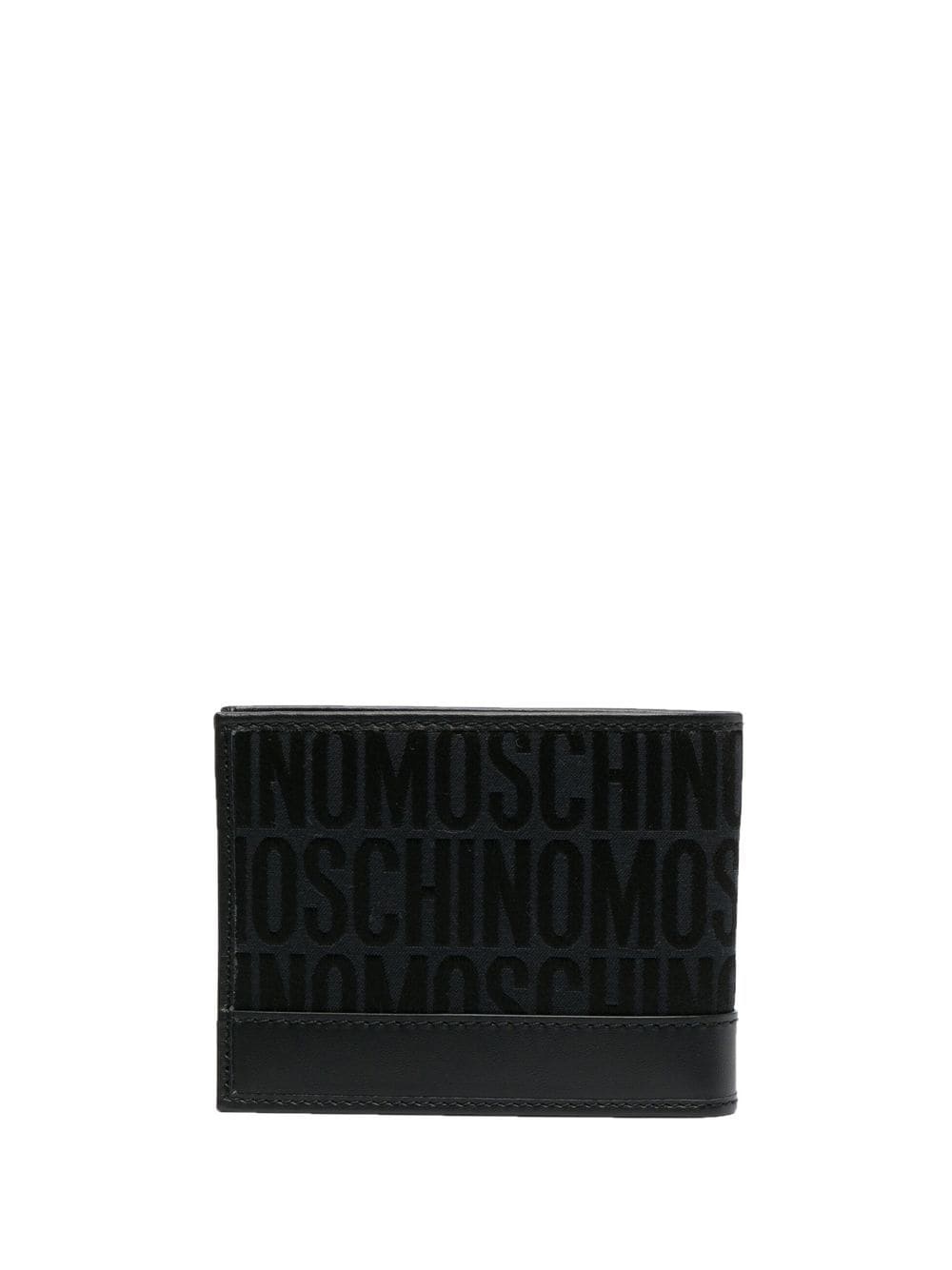 logo-print bi-fold wallet - 2