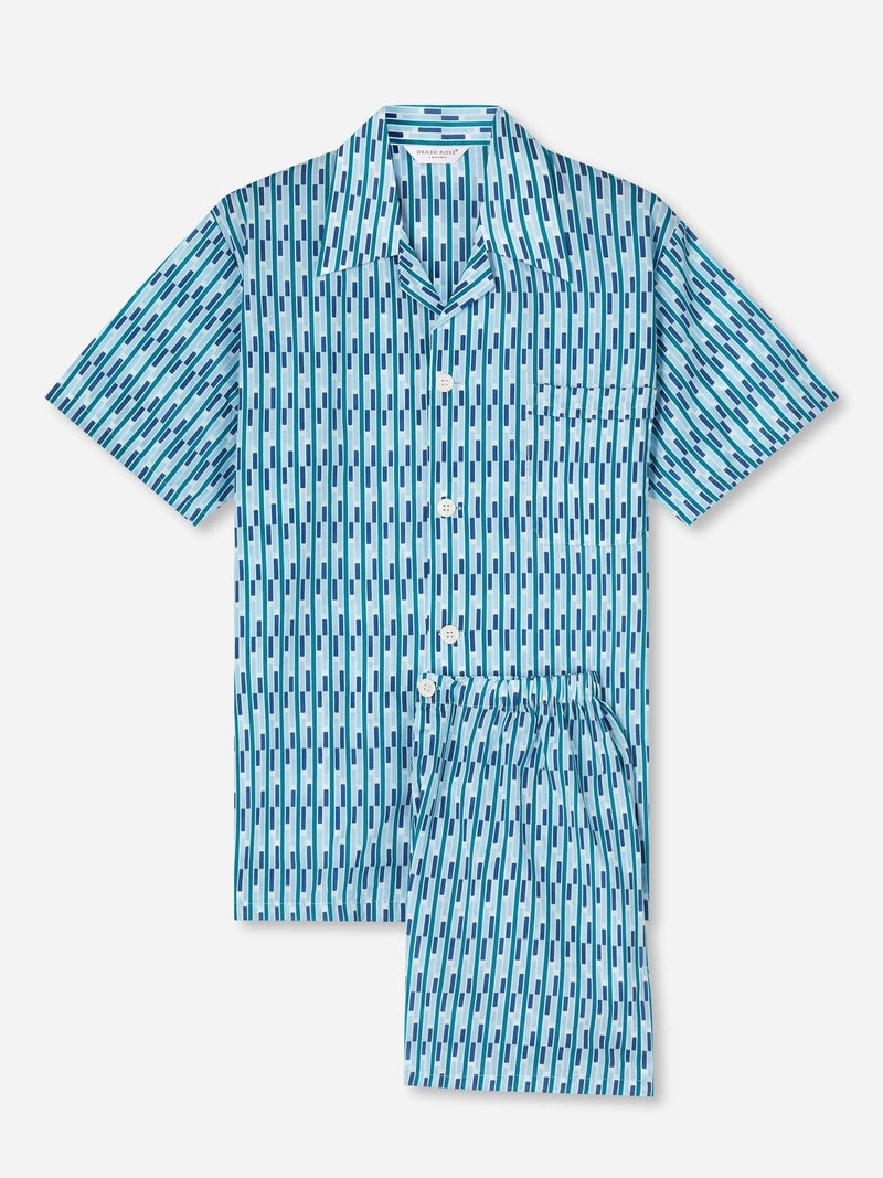 Men's Short Pyjamas Ledbury 53 Cotton Batiste Multi - 1