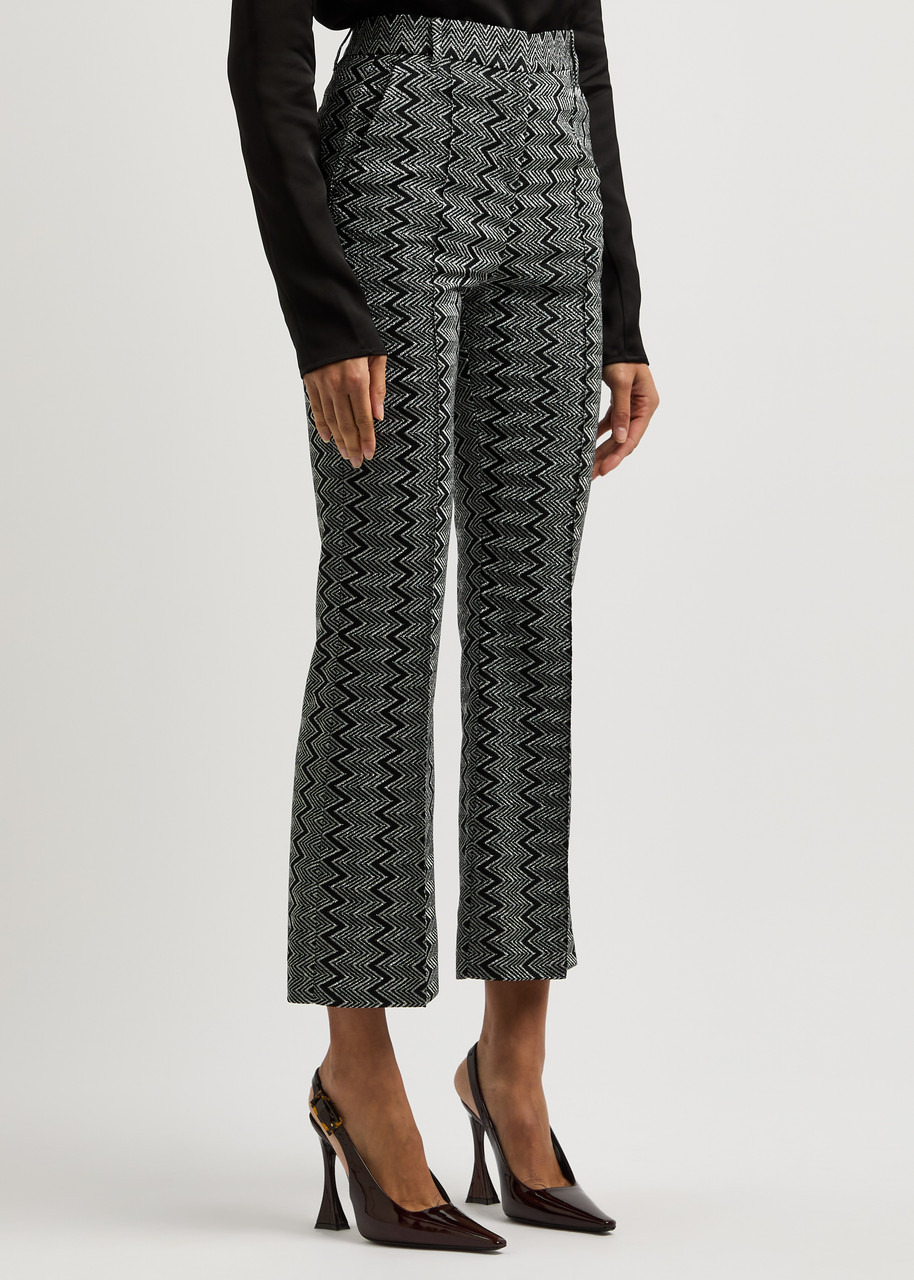 Missoni Zigzag Metallic-weave Trousers - 2