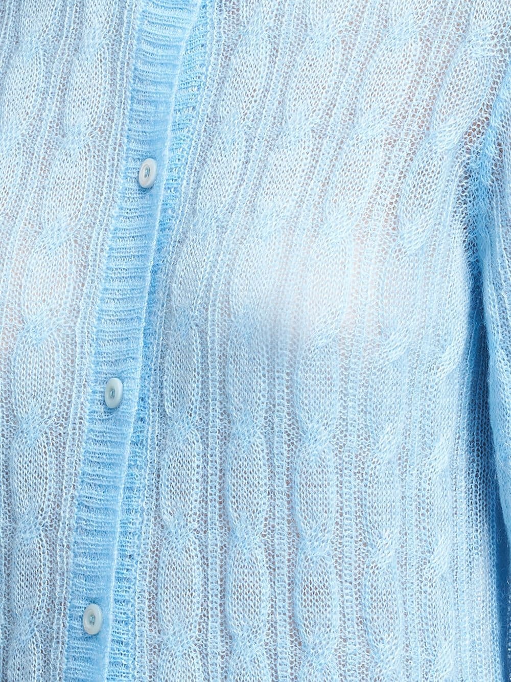 cable-knit cardigan - 5