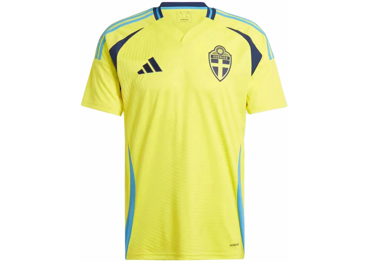 adidas Sweden 24 Home Jersey Bright Yellow - 1