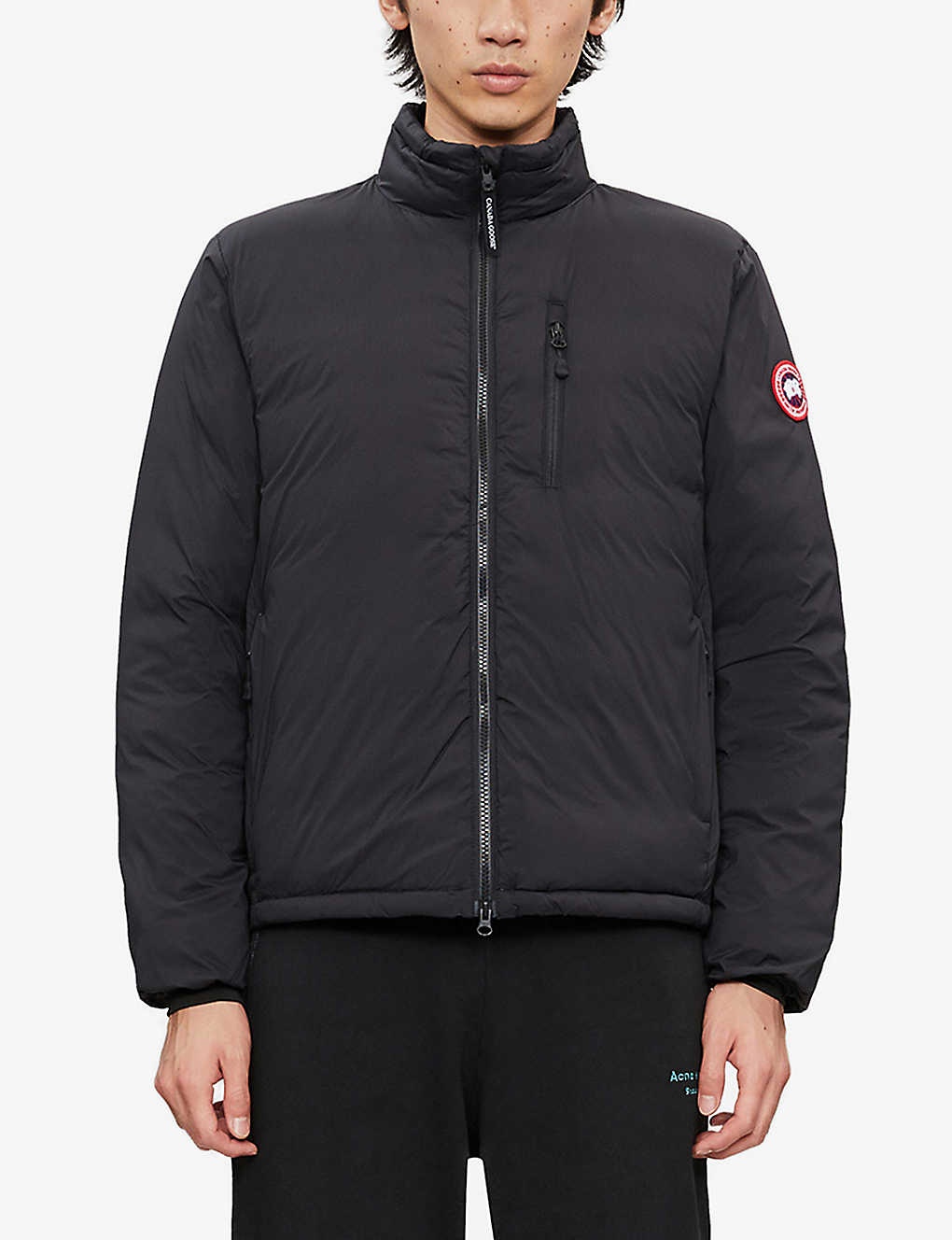 canada goose lodge quilted shell jacket