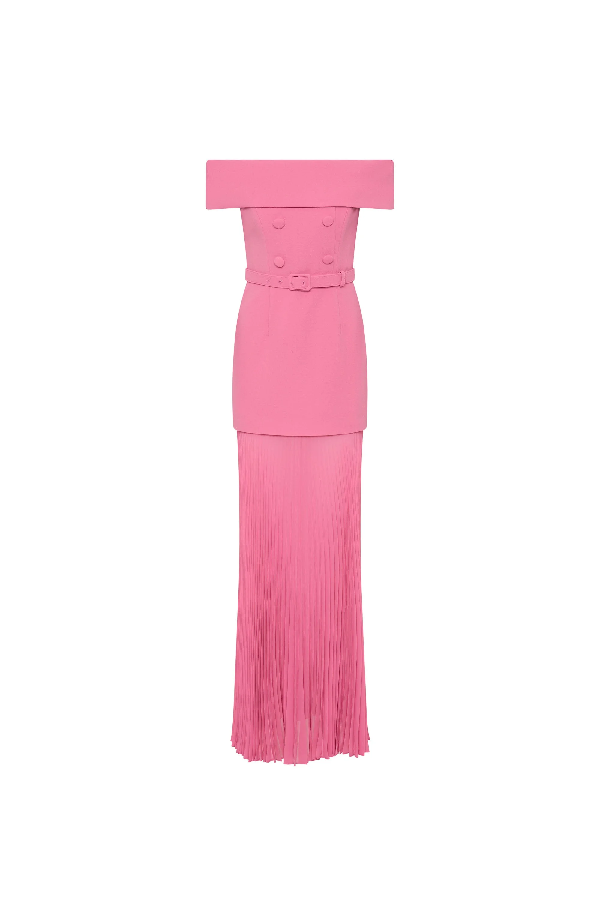 Muriel Off The Shoulder Midi Dress - 1