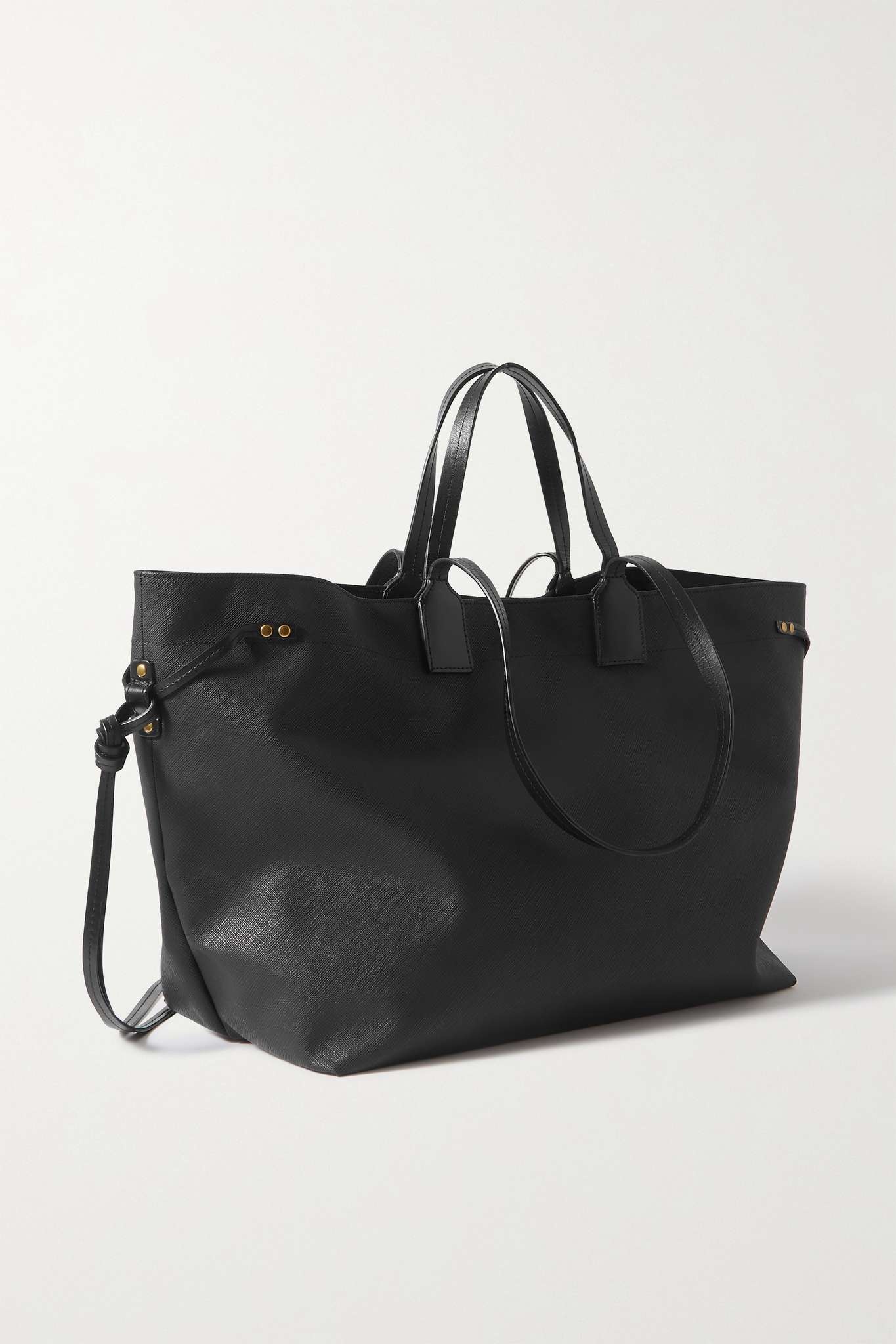 Wydra embossed textured-leather tote - 3