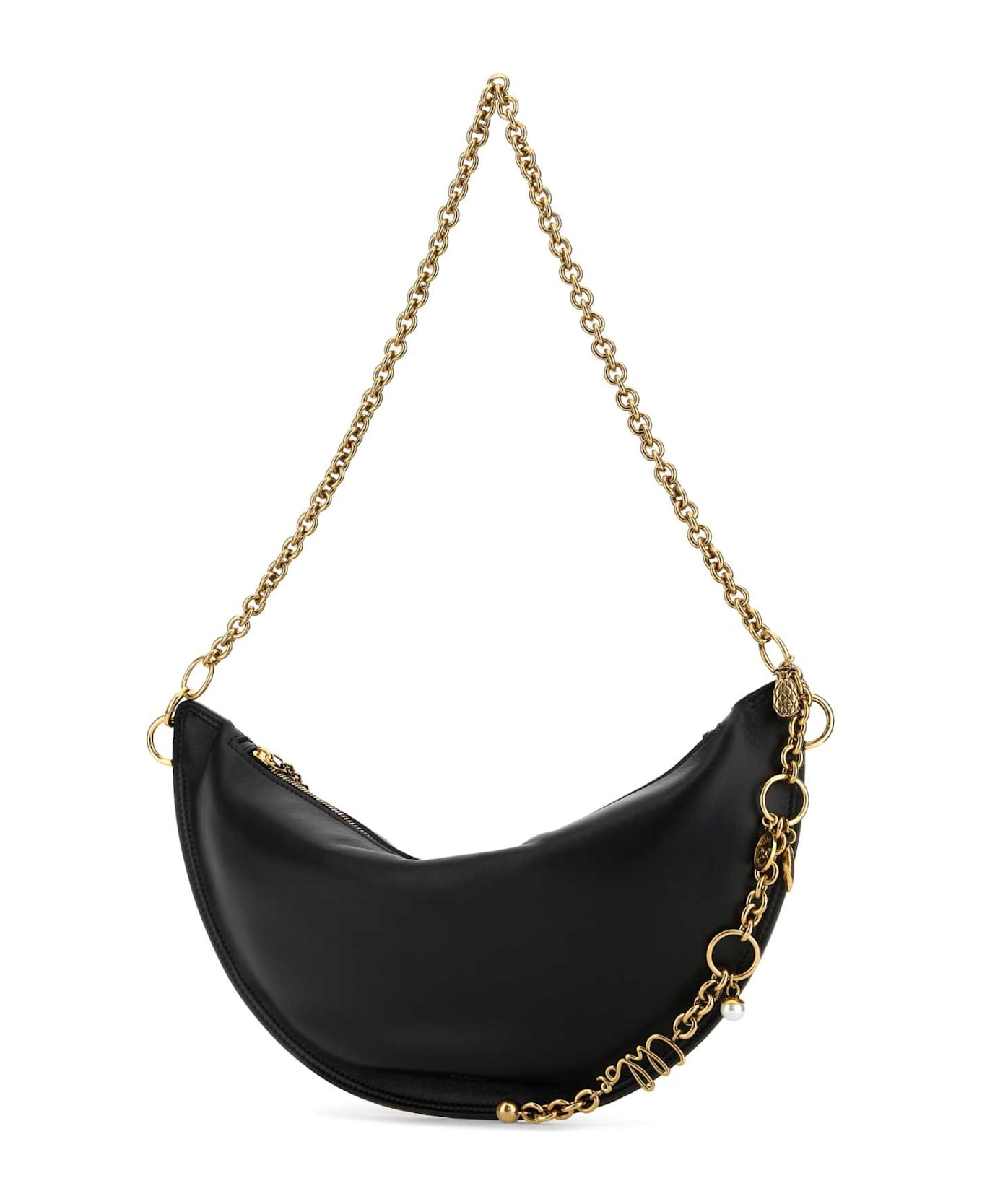 Black Nappa Leather Chloe Icons Shoulder Bag - 2