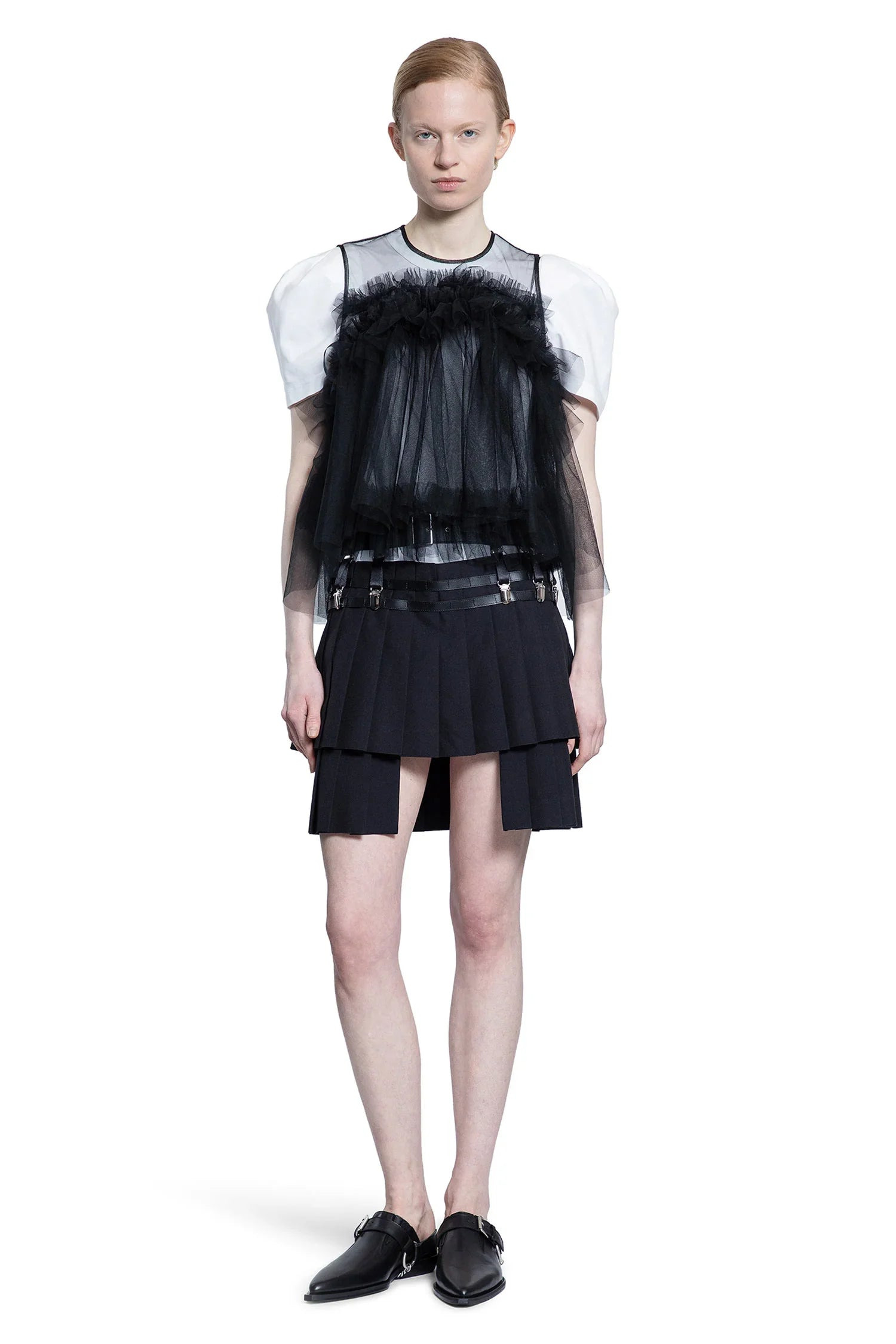 Puff-Sleeve-Cotton-Jersey-T-Shirt - 4