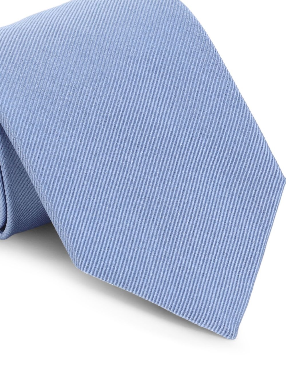 ribbed silk tie - 2
