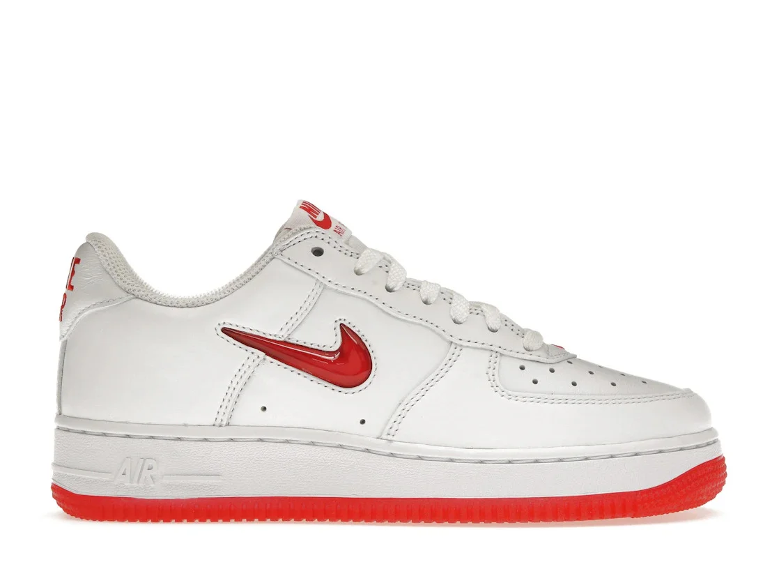Nike Air Force 1 Low '07 Retro Color of the Month Jewel Swoosh University Red - 1