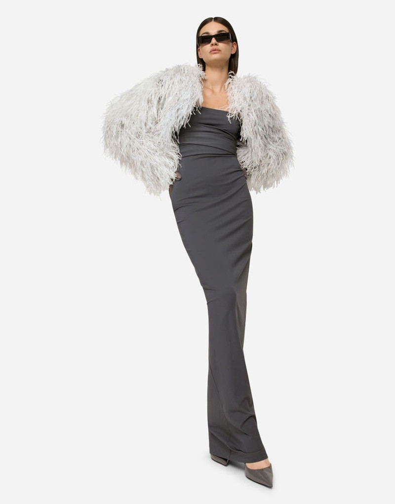 Ostrich feather bolero jacket 5
