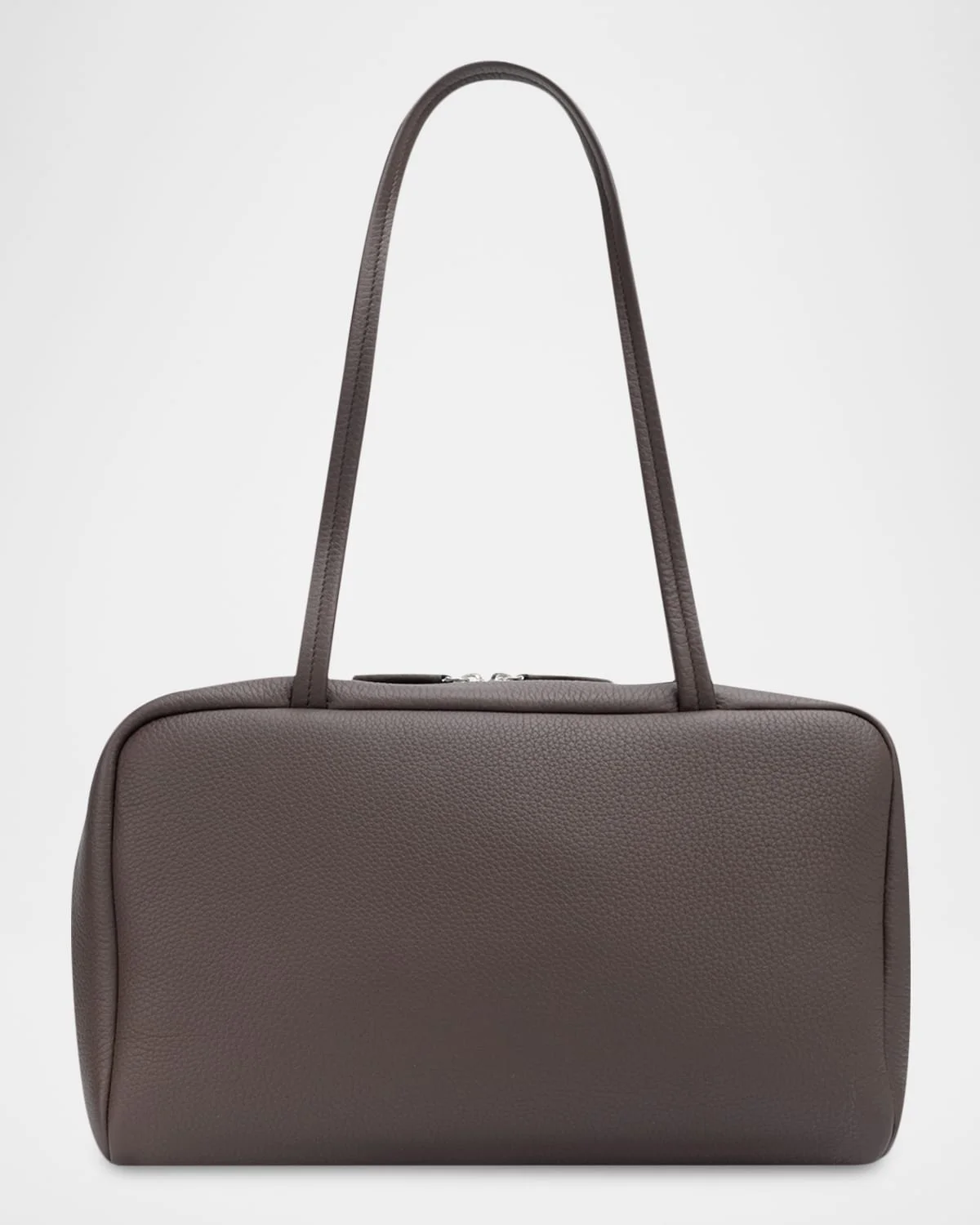 Astra Bowling Shoulder Bag in Grain Leather - 1