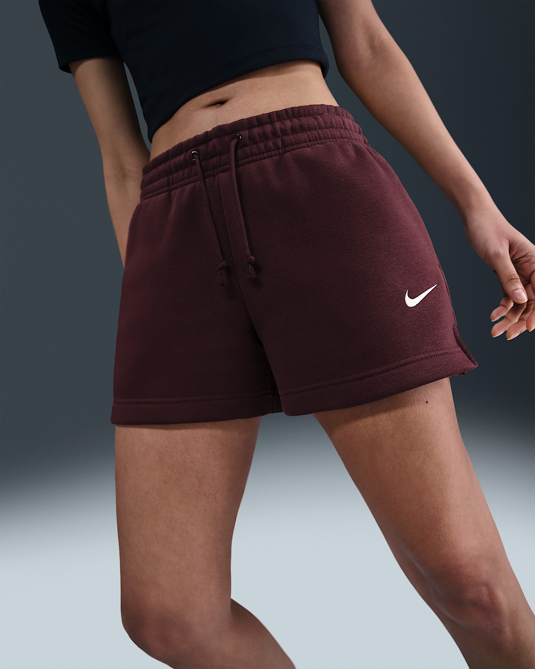 Nike Sportswear Phoenix Fleece Women's Mid-Rise 4" Shorts - 2