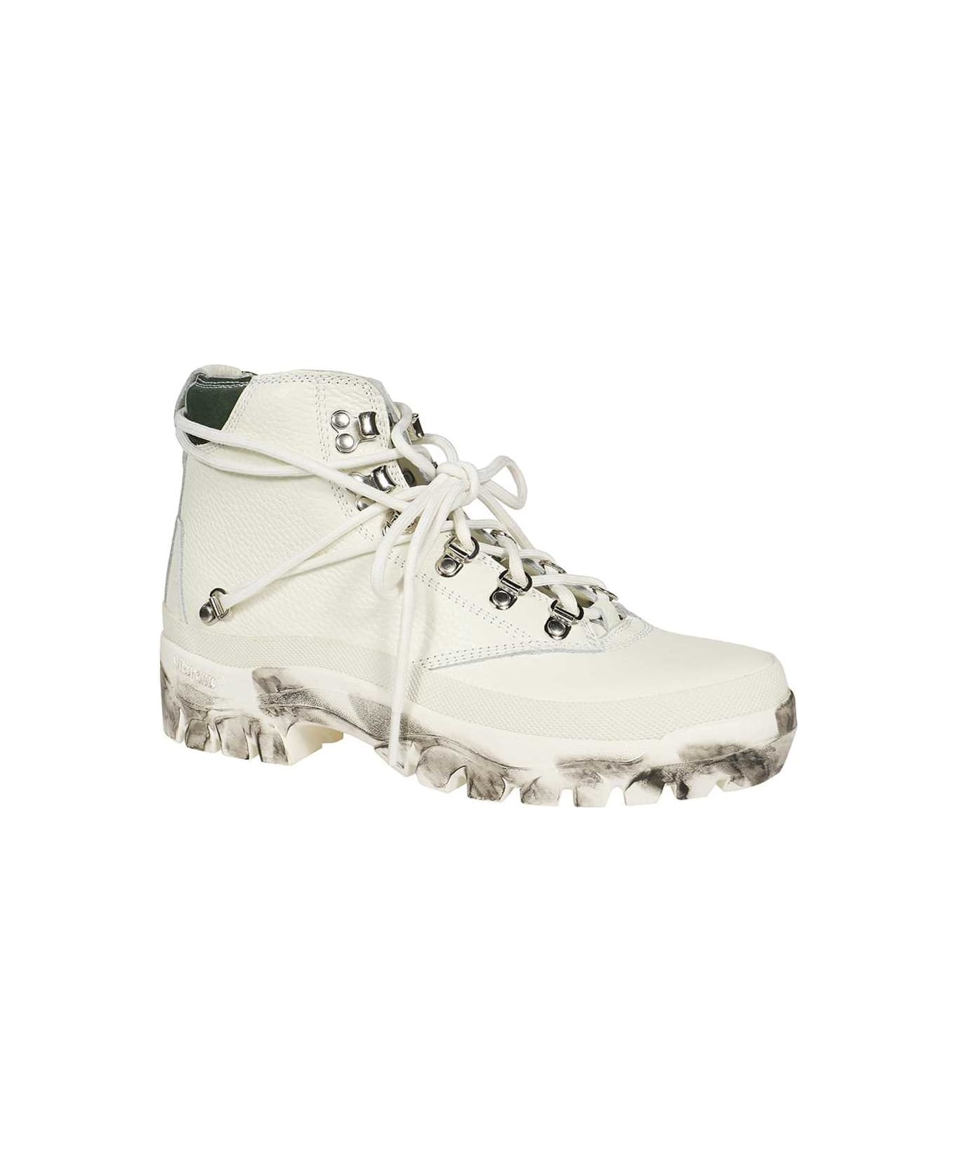 Leather Lace-up Boots - 2