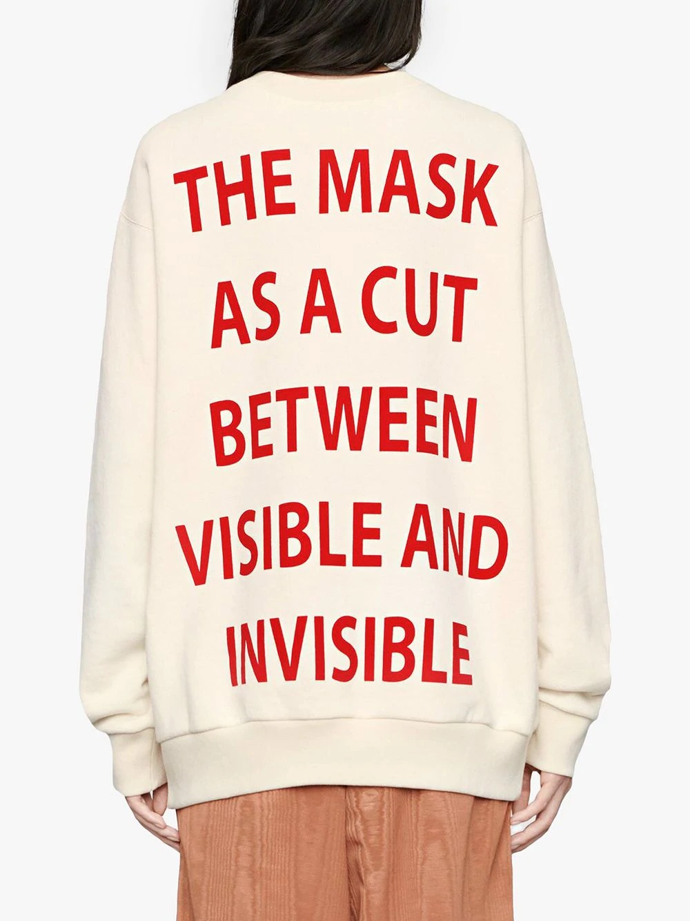 Manifesto oversized sweatshirt - 4