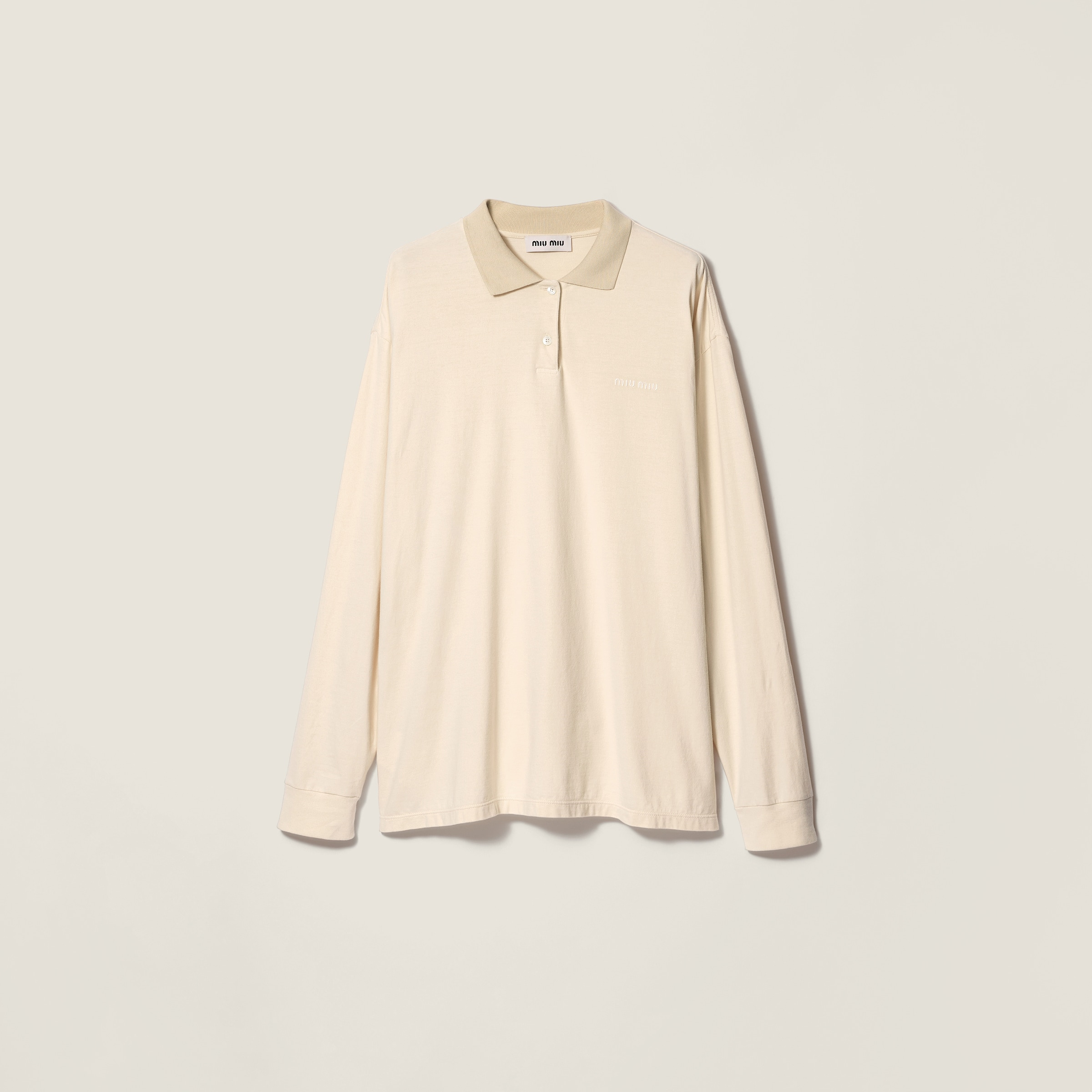 Jersey polo shirt - 1