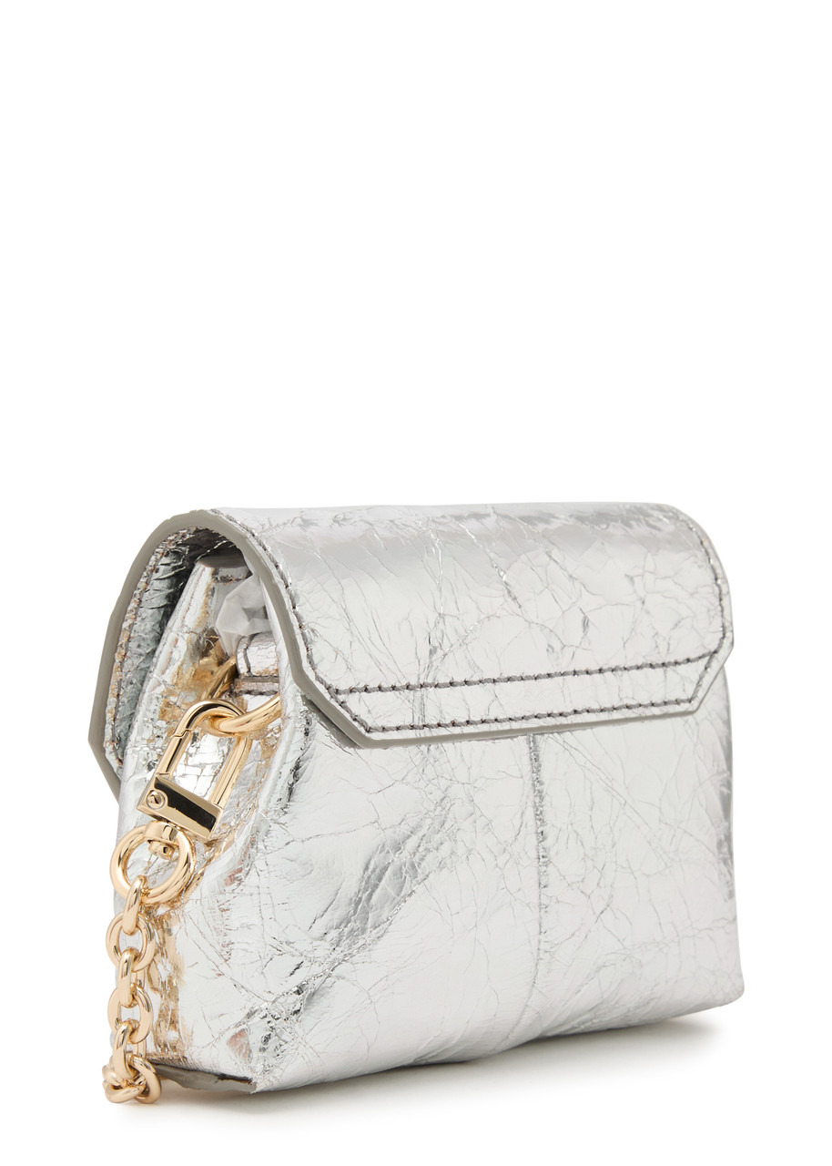 Vivienne Westwood Orb Nano Metallic Leather Cross-body bag - 2
