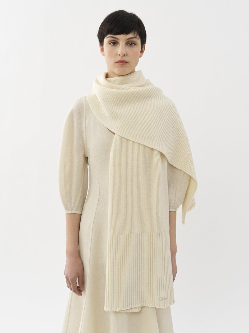 RIBBED KNIT SCARF 5