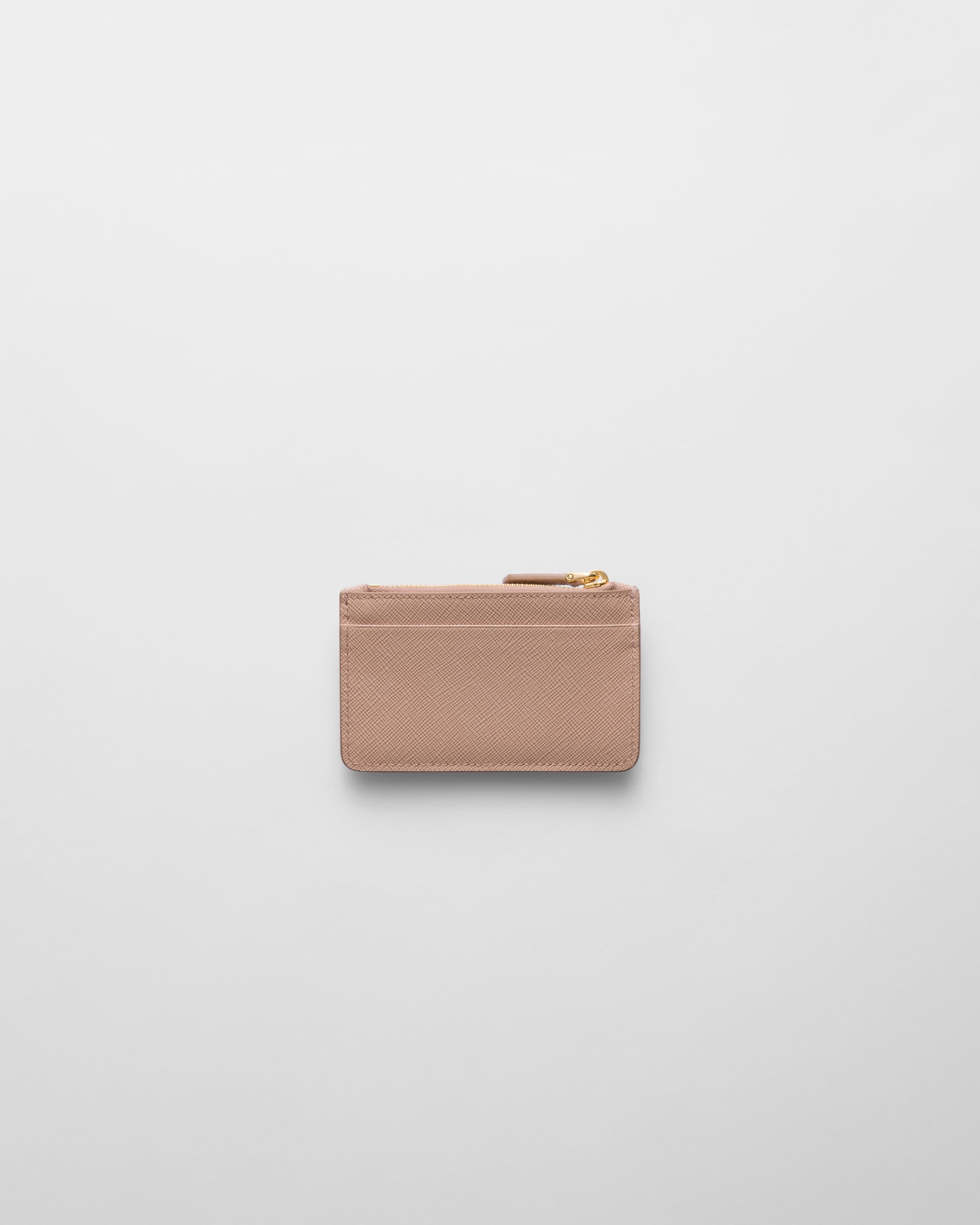 Saffiano and smooth leather card holder - 3
