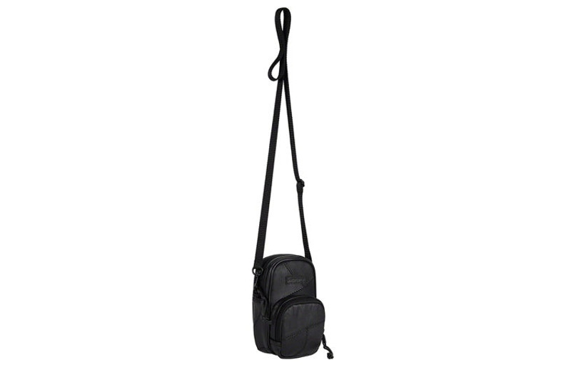 Supreme Supreme Patchwork Leather Small Shoulder Bag 'Black' SUP-FW19-959 outlook