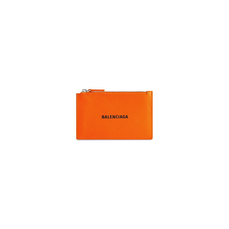 Cash Large Long Coin And Card Holder in Fluo Orange 1