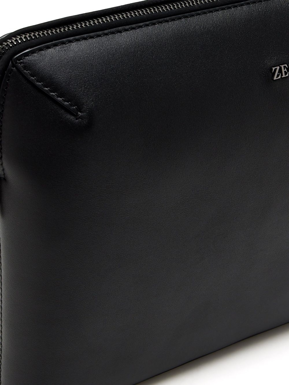 leather clutch bag - 3