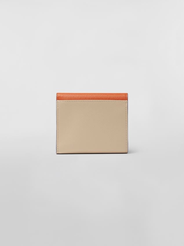 SQUARE WALLET IN SAFFIANO LEATHER - 3